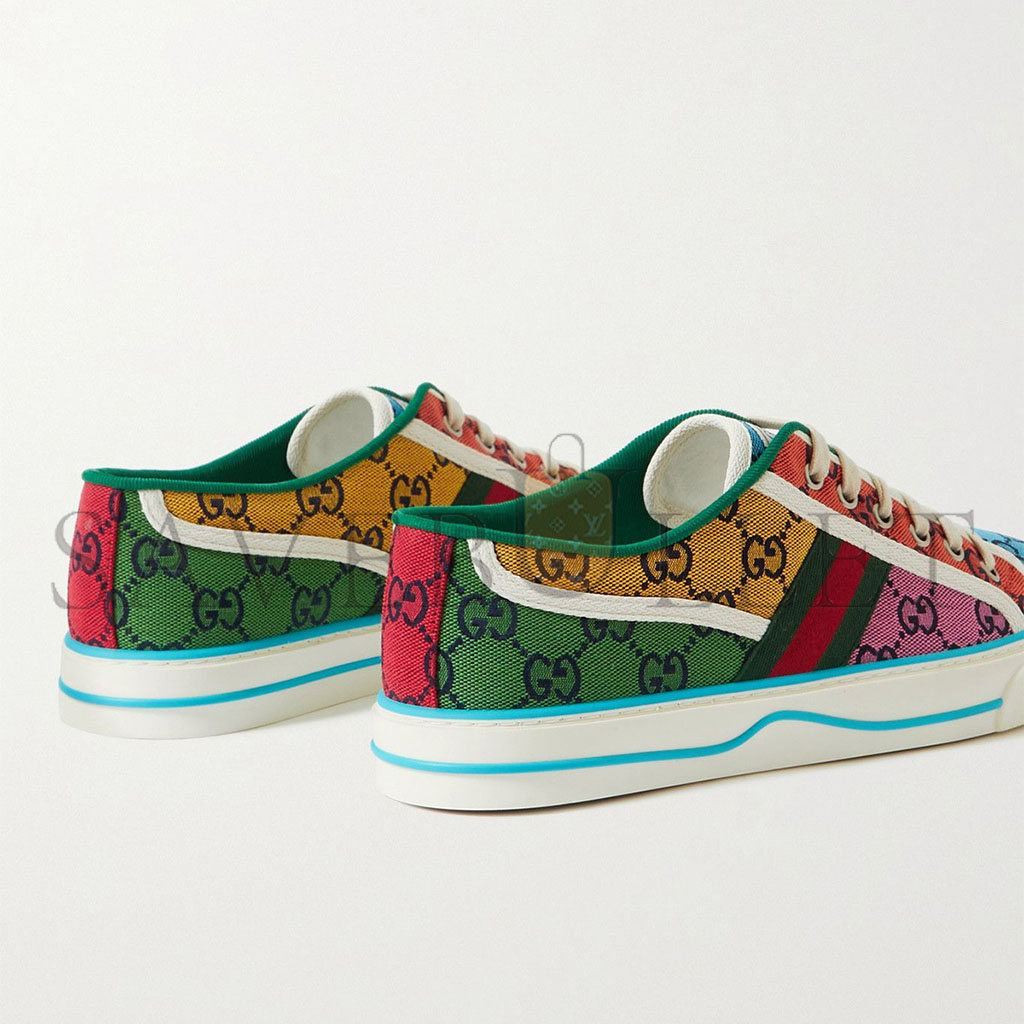 GUCCI TENNIS 1977 SHOES 'MULTICOLOR' 663657